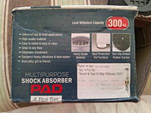 Multipurpose Shock Absorber Pads - 4 Pcs Set