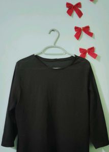Basic Brown Tee Transparent