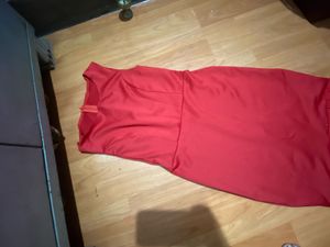 Red Long Gown