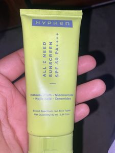 Hyphen All I Need Sunscreen SPF 50