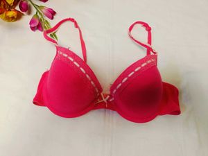 🇳🇿💫💗sale  Rose Pink Lace Trim Bra