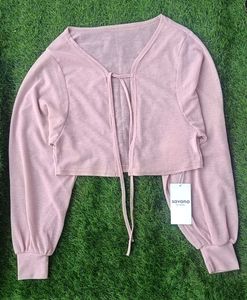 🌷Pink Tied Top🌷