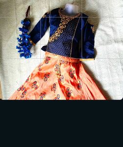 Elegant Girl's Lehenga Choli Set