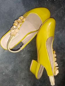Yellow Footwear
