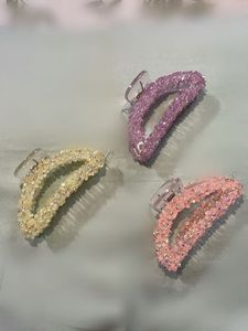 Sparkly Hair Claw Clips