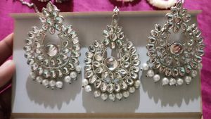Choker And Earrings Set For Women