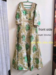 Elegant Anarkali Gown With Duppata And Pant 💗