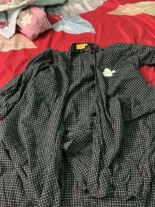 Checked Black Shirt