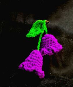 Crochet Flower Keychains