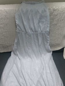 Sparkly Silver Party Dress