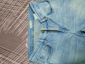 ‼️ FREE DELIVERY ‼️Original Spykar Light Wash Deni