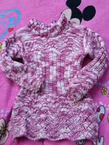 Hand Knitted Frock