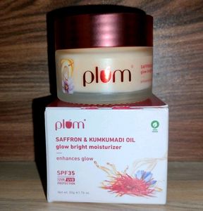 Plum Spf 35 Saffron & Kumkumadi Oil Moisturizer