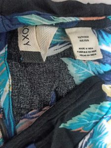 Roxy Blue Floral Maxi Dress