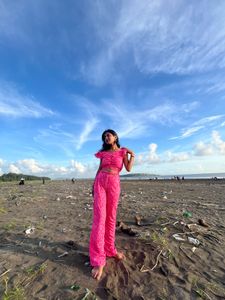 Pink Two-Piece Set