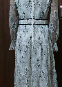 Floral Lace Maxi Dress