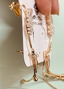 Ear-cuffs - Silver / Golden Colour