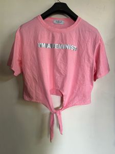 Pink Feminist Tee