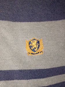 Striped Short Sleeve Polo Shirt