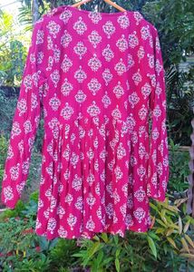 Patterned Casual Dress [ Size- XS ]