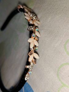 Sparkly Black Headband