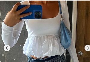 Zara Balloon Viral Long Sleeve Top