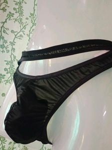 Black String Thong