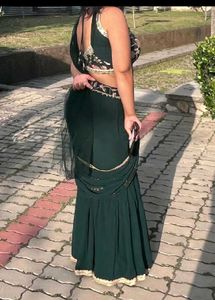 Green Lehenga Choli Set