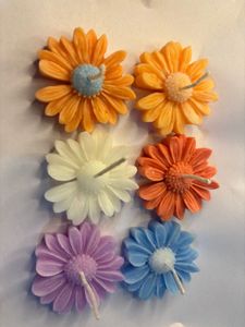 Flower Candles (Set of 6)