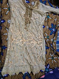 Combo Of Two Pretty Party Wear Diamond Kurtis