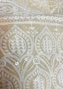 Lucknow Chikkankari Kurta Set