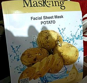 Potato Facial Sheet Mask For Men &amp; Women