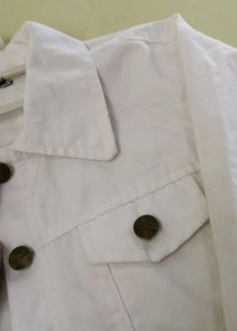 White Denim Jacket