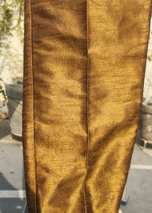Golden Silk Blend Trousers