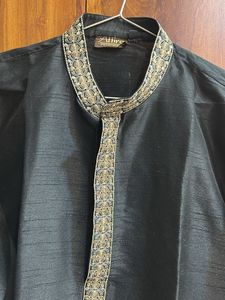 Elegant Black Kurta