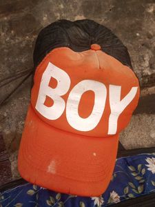 Orange BOY Cap