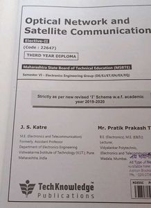 Optical Network &amp; Satellite Communication