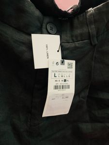 Linen Wide Leg Trousers