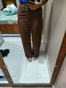 Brown Urbanic Straight Leg Jeans