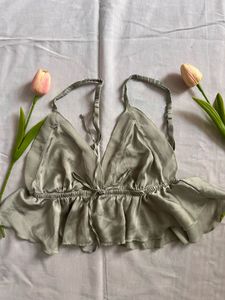 Silky Grey Bralette