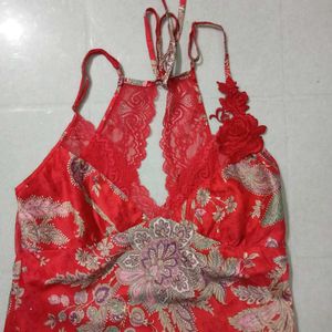 Floral Print Lingerie
