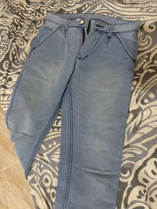 Combo Of Black Jeans And Blue Jean