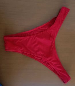 Red Thong Bikini Bottom