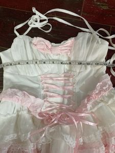Pink Ruffle Lolita Dress