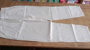 White Cotton Lounge Pants