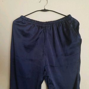 Navy Blue SATIN