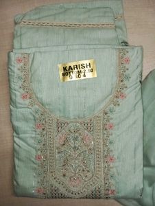 Salwar Kurti Fabric With Dupatta