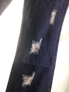 Navy Blue Flared Denim Jeans💙