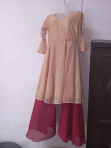 Frock Plazo Set