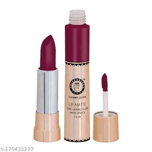 Long Lasting 2 IN 1 Lip Matte Lipstick 💄